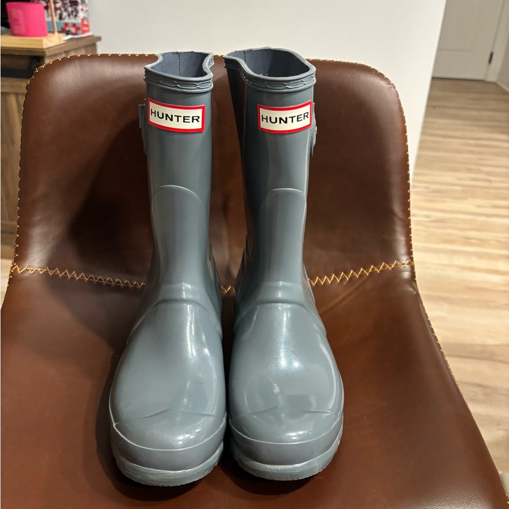 Hunter Gray Rain Boots